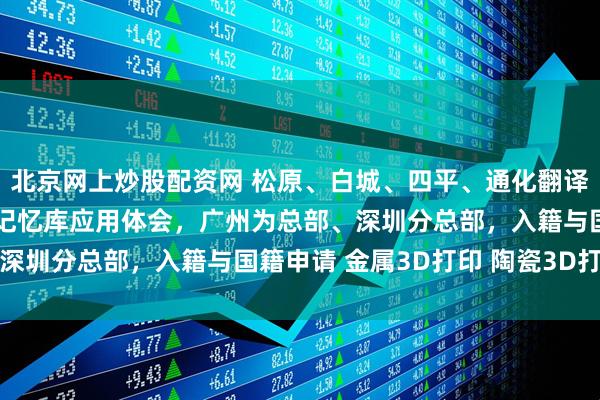 北京网上炒股配资网 松原、白城、四平、通化翻译公司（办事处），翻译记忆库应用体会，广州为总部、深圳分总部，入籍与国籍申请 金属3D打印 陶瓷3D打印